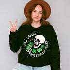 Dead Inside But Feelin' Lucky St Patricks Theme T-shirt, Hoodie, Sweatshirt