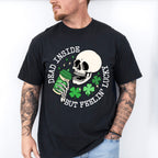 Dead Inside But Feelin' Lucky St Patricks Theme T-shirt, Hoodie, Sweatshirt