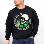 Dead Inside But Feelin' Lucky St Patricks Theme T-shirt, Hoodie, Sweatshirt