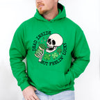 Dead Inside But Feelin' Lucky St Patricks Theme T-shirt, Hoodie, Sweatshirt