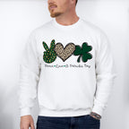 Peace Love St Patricks Theme T-shirt, Hoodie, Sweatshirt
