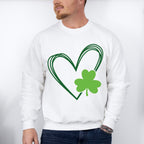 Heart and Clover St Patricks Theme T-shirt, Hoodie, Sweatshirt