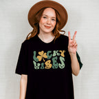 Lucky Vibes St Patricks Theme T-shirt, Hoodie, Sweatshirt