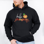 Hello Pumpkin - Fall Theme Unisex Crewneck T-Shirt Sweatshirt Hoodie