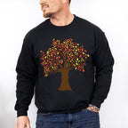 Tree Design - Fall Theme Unisex Crewneck T-Shirt Sweatshirt Hoodie