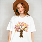 Tree Design - Fall Theme Unisex Crewneck T-Shirt Sweatshirt Hoodie