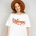 Autumn Leaves Design - Fall Theme Unisex Crewneck T-Shirt Sweatshirt Hoodie