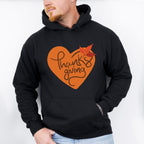 Thanksgiving Heart Shape - Thanksgiving Theme Unisex Crewneck T-Shirt Sweatshirt Hoodie