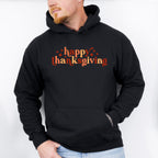 Happy Thanksgiving Sparkles - Fall Theme Unisex Crewneck T-Shirt Sweatshirt Hoodie