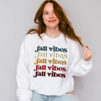 Fall Vibes Design - Fall Theme Unisex Crewneck T-Shirt Sweatshirt Hoodie