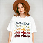 Fall Vibes Design - Fall Theme Unisex Crewneck T-Shirt Sweatshirt Hoodie