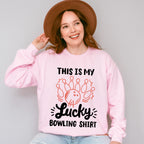 This Is My Lucky Bowling Shirt - Bowling Unisex Crewneck T-Shirt Sweatshirt Hoodie