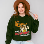 My Drinking Team - Bowling Unisex Crewneck T-Shirt Sweatshirt Hoodie