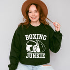 Boxing Junkie - Boxing Unisex Crewneck T-Shirt Sweatshirt Hoodie