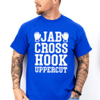 Jab Cross Hook Uppercut - Boxing Unisex Crewneck T-Shirt Sweatshirt Hoodie