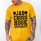 Jab Cross Hook Uppercut - Boxing Unisex Crewneck T-Shirt Sweatshirt Hoodie