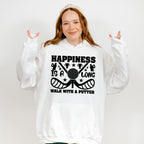 Happiness Is A Long Walk With A Putter - Golf Unisex Crewneck T-Shirt Sweatshirt Hoodie