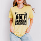 I'm The Crazy Golf Grandma - Golf Unisex Crewneck T-Shirt Sweatshirt Hoodie