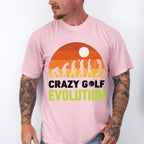 Crazy Golf Evolution - Golf Unisex Crewneck T-Shirt Sweatshirt Hoodie