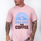 Disc Golf And Coffee - Golf Unisex Crewneck T-Shirt Sweatshirt Hoodie