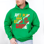 Just Play Have Fun Enjoy The Game - Golf Unisex Crewneck T-Shirt Sweatshirt Hoodie