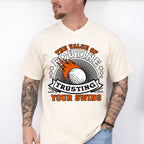 The Value Of Routine - Golf Unisex Crewneck T-Shirt Sweatshirt Hoodie