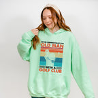 Never Underestimate An Old Man - Golf Unisex Crewneck T-Shirt Sweatshirt Hoodie