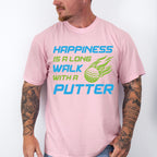 Happiness Is A Long Walk - Golf Unisex Crewneck T-Shirt Sweatshirt Hoodie