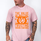 The Value Of Routine - Golf Unisex Crewneck T-Shirt Sweatshirt Hoodie