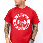 Be Stronger Than Your Excuse - GYM Unisex Crewneck T-Shirt Sweatshirt Hoodie