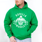Gorilla Muscle - GYM Unisex Crewneck T-Shirt Sweatshirt Hoodie