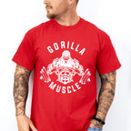 Gorilla Muscle - GYM Unisex Crewneck T-Shirt Sweatshirt Hoodie