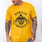 Gorilla Muscle - GYM Unisex Crewneck T-Shirt Sweatshirt Hoodie