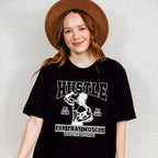 Hustle For That Muscle - GYM Unisex Crewneck T-Shirt Sweatshirt Hoodie