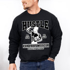 Hustle For That Muscle - GYM Unisex Crewneck T-Shirt Sweatshirt Hoodie