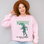 Workout In Any Weather - GYM Unisex Crewneck T-Shirt Sweatshirt Hoodie