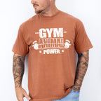 Gym Animal Power - GYM Unisex Crewneck T-Shirt Sweatshirt Hoodie