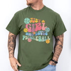 Just a Girl Who Loves Pickleball - Pickleball Unisex Crewneck T-Shirt Sweatshirt Hoodie