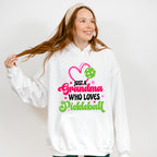 Just A Grandma Who Loves Pickleball - Pickleball Unisex Crewneck T-Shirt Sweatshirt Hoodie