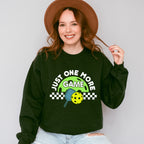 Just One More Game - Pickleball Unisex Crewneck T-Shirt Sweatshirt Hoodie