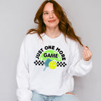 Just One More Game - Pickleball Unisex Crewneck T-Shirt Sweatshirt Hoodie
