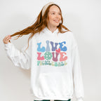 Live Love Pickleball - Pickleball Unisex Crewneck T-Shirt Sweatshirt Hoodie