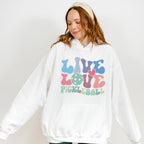 Live Love Pickleball - Pickleball Unisex Crewneck T-Shirt Sweatshirt Hoodie