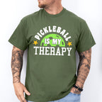 Pickleball Is My Therapy - Pickleball Unisex Crewneck T-Shirt Sweatshirt Hoodie