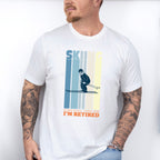 Skiing Is My Full Time Job - Skiing Unisex Crewneck T-Shirt Sweatshirt Hoodie