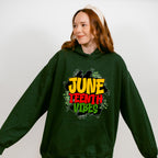 June Teenth Vibes - Juneteenth Unisex Crewneck T-Shirt Sweatshirt Hoodie