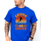 Skiing And Coffee - Skiing Unisex Crewneck T-Shirt Sweatshirt Hoodie