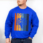 Legend - Skiing Unisex Crewneck T-Shirt Sweatshirt Hoodie