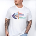 Eat Sleep Ski Repeat - Skiing Unisex Crewneck T-Shirt Sweatshirt Hoodie