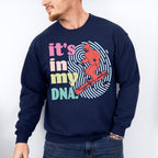 It's In My DNA - Skiing Unisex Crewneck T-Shirt Sweatshirt Hoodie